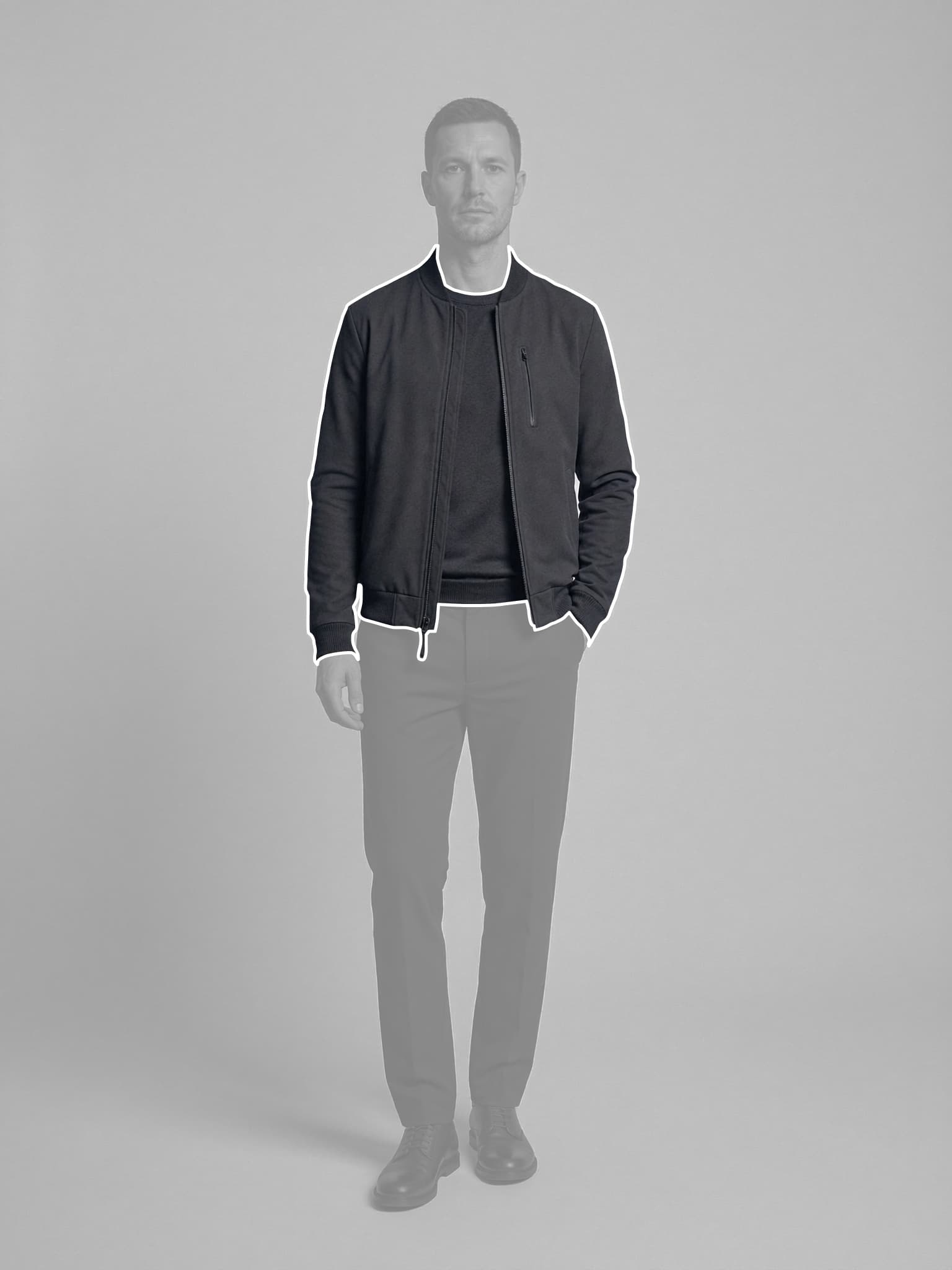 BLACKLESS model — Góra