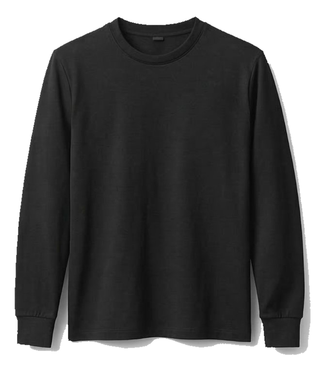 Czarny longsleeve